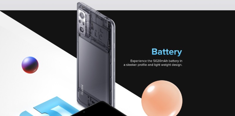 Redmi Note 10 Pro -Battery