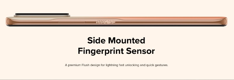 Redmi Note 10 Pro - finger print sensor