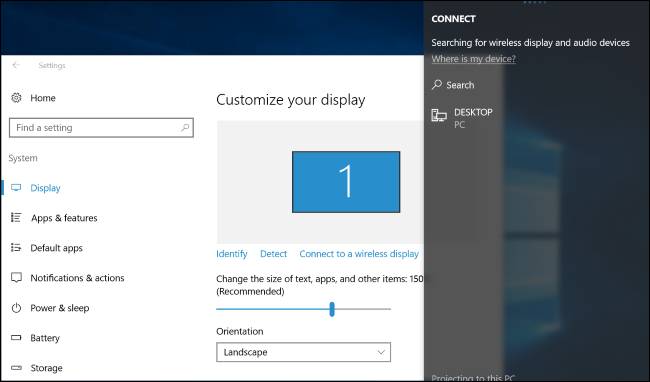 Windows 11 Connect to Wireless Display 2