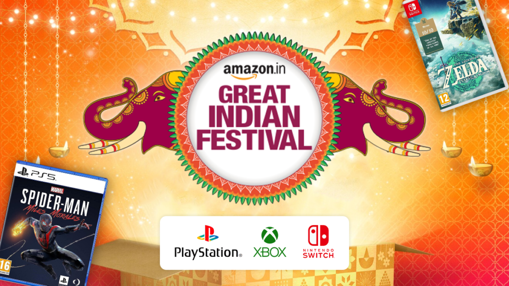 Amazon Great Indian Festival 2023: Best Deals on PlayStation, Xbox, and Switch