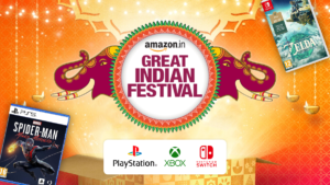 Amazon Great Indian Festival 2023: Best Deals on PlayStation, Xbox, and Switch