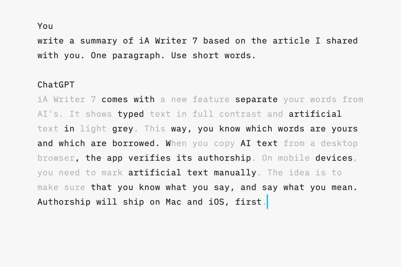 You are currently viewing Introducing iA Writer 7: Mark AI-Generated Text for Enhanced Clarity and Creative Control
